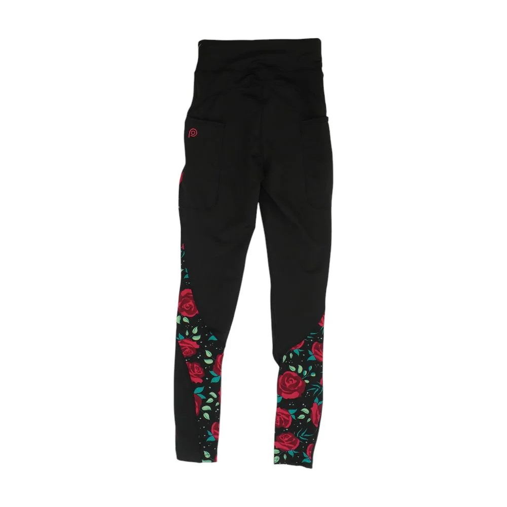 Black Active Leggings - Image 2