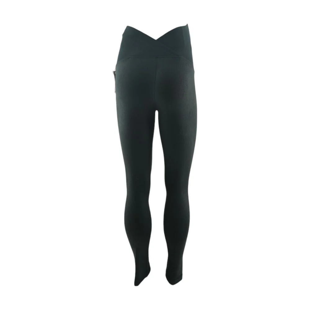 Black Active Maternity Leggings - Image 3