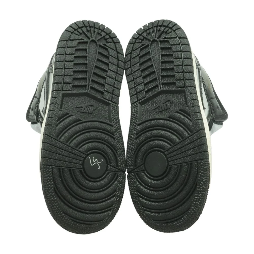 Black and Silver Toddler Shoes - Image 3