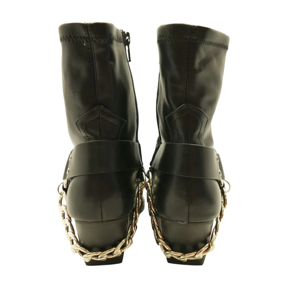 Black Ankle Boots - Image 2