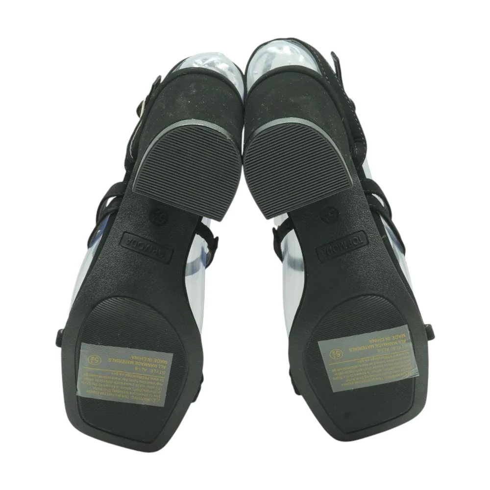 Black Block Heels - Image 3