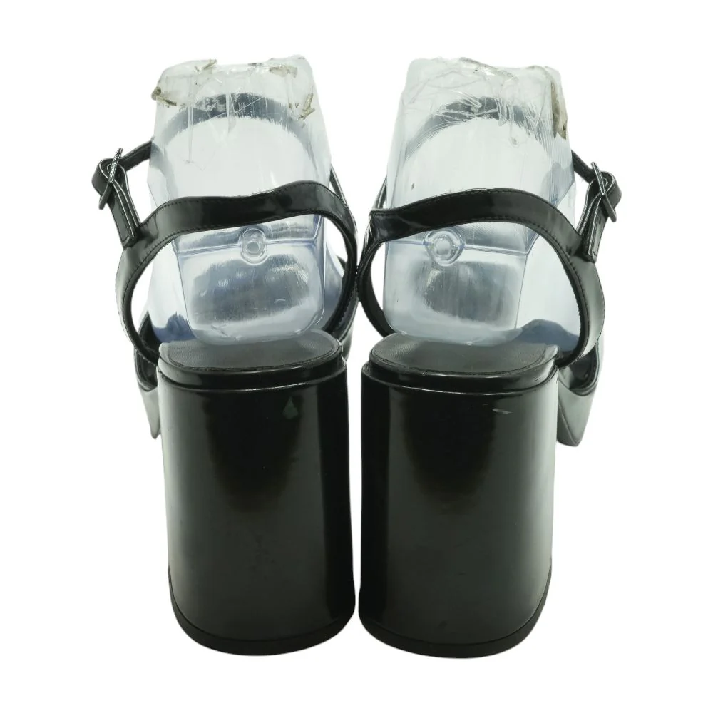 Black Block Heels - Image 2