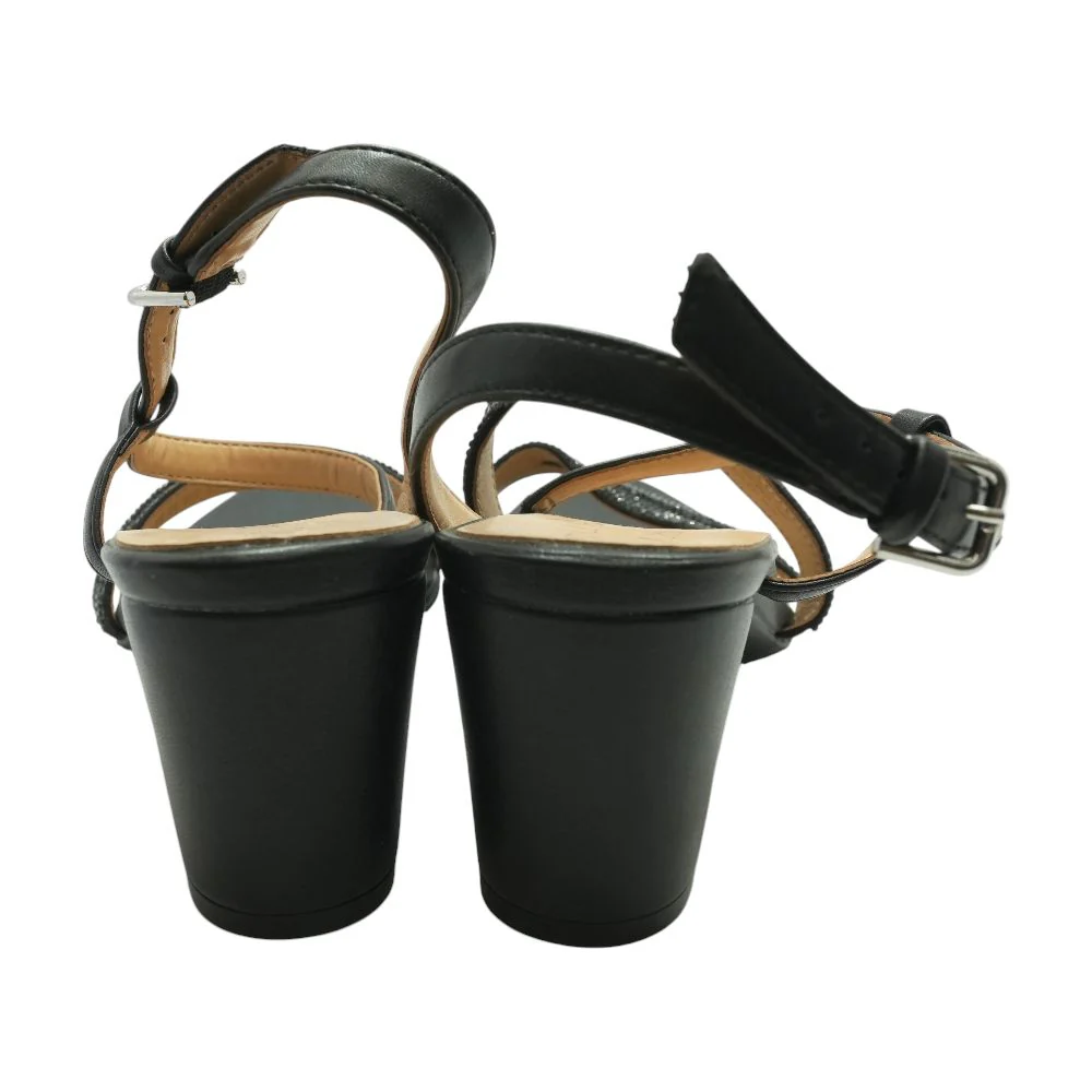 Black Block Heels - Image 2