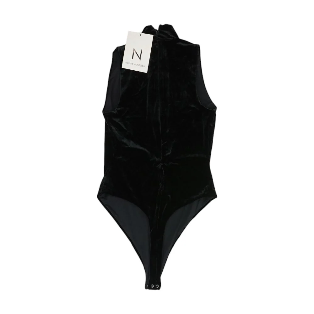 Black Bodysuit Blouse - Image 2