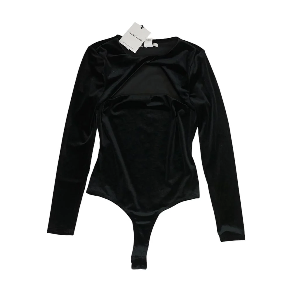 Black Bodysuit Blouse - Image 2