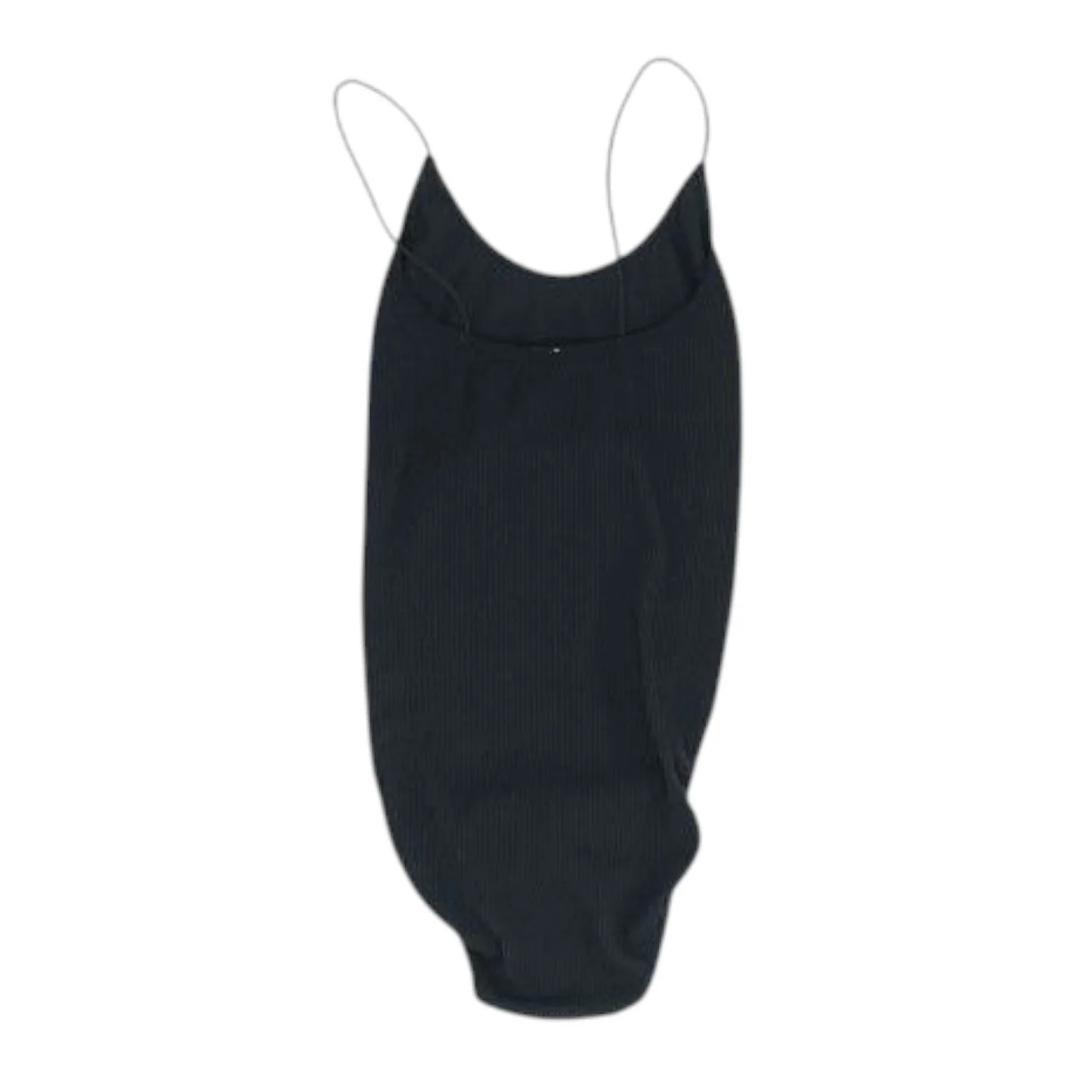 Black Bodysuit Knit Top - Image 2