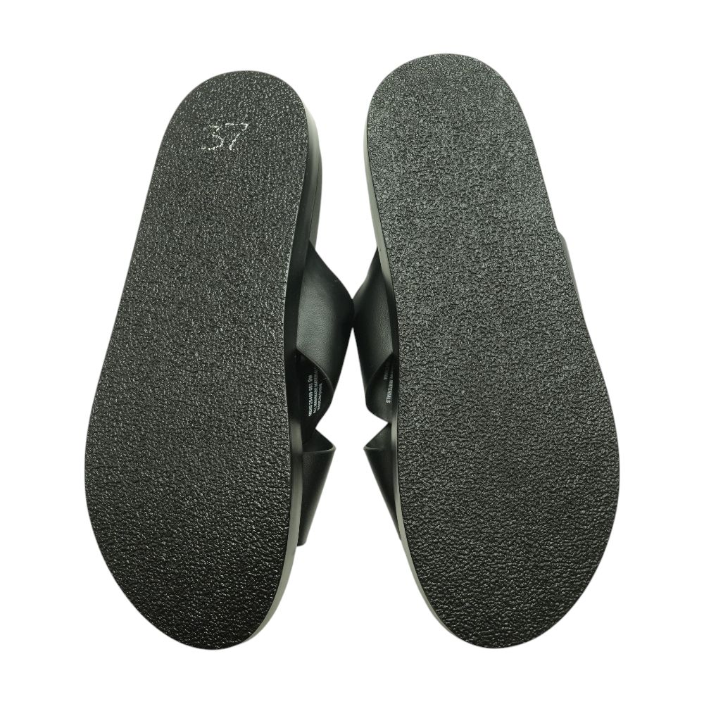 Black Casual Slide Sandals - Image 3
