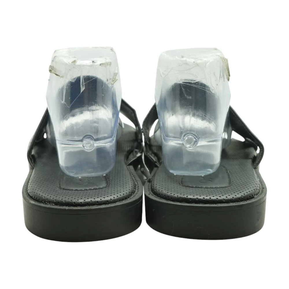 Black Casual Slide Sandals - Image 2