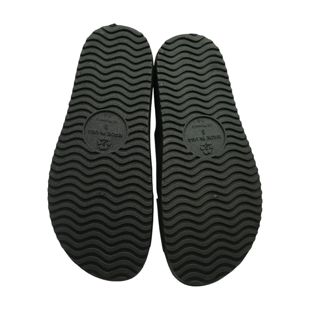 Black Casual Slide Sandals - Image 3