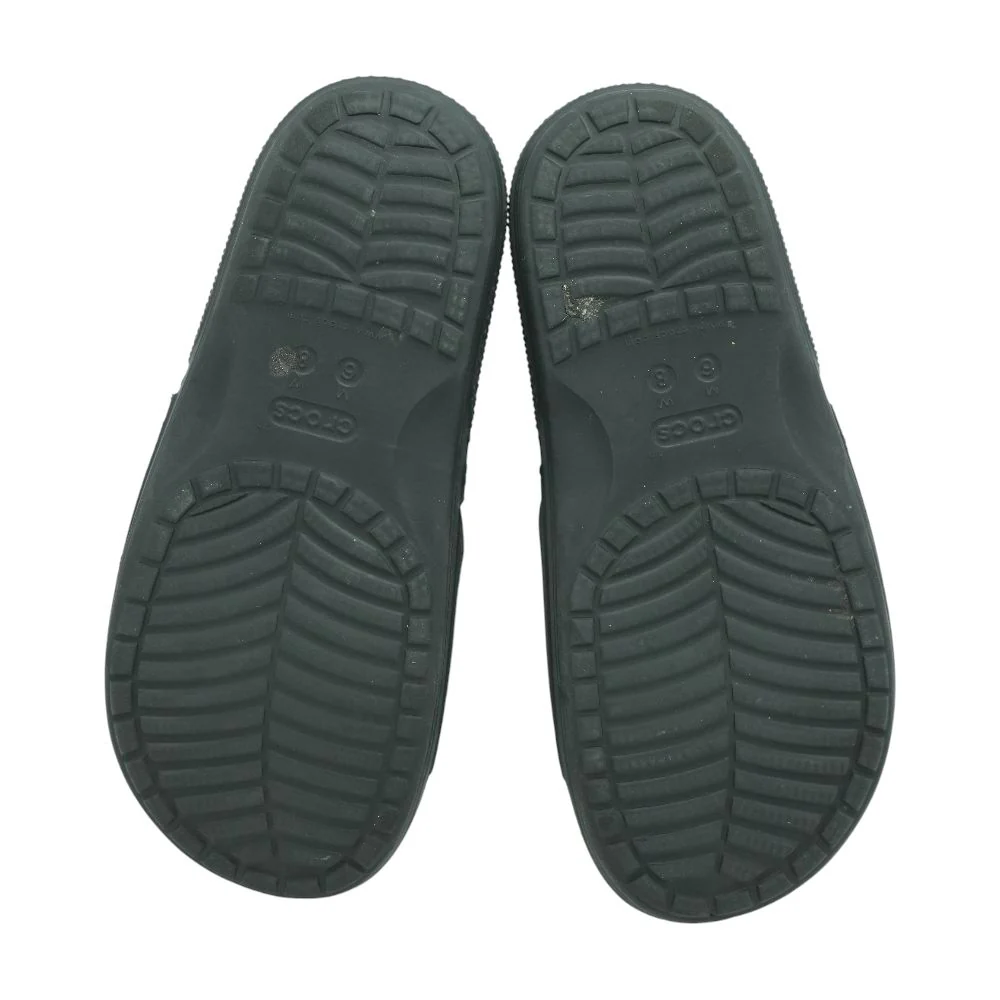 Black Casual Slide Sandals - Image 3