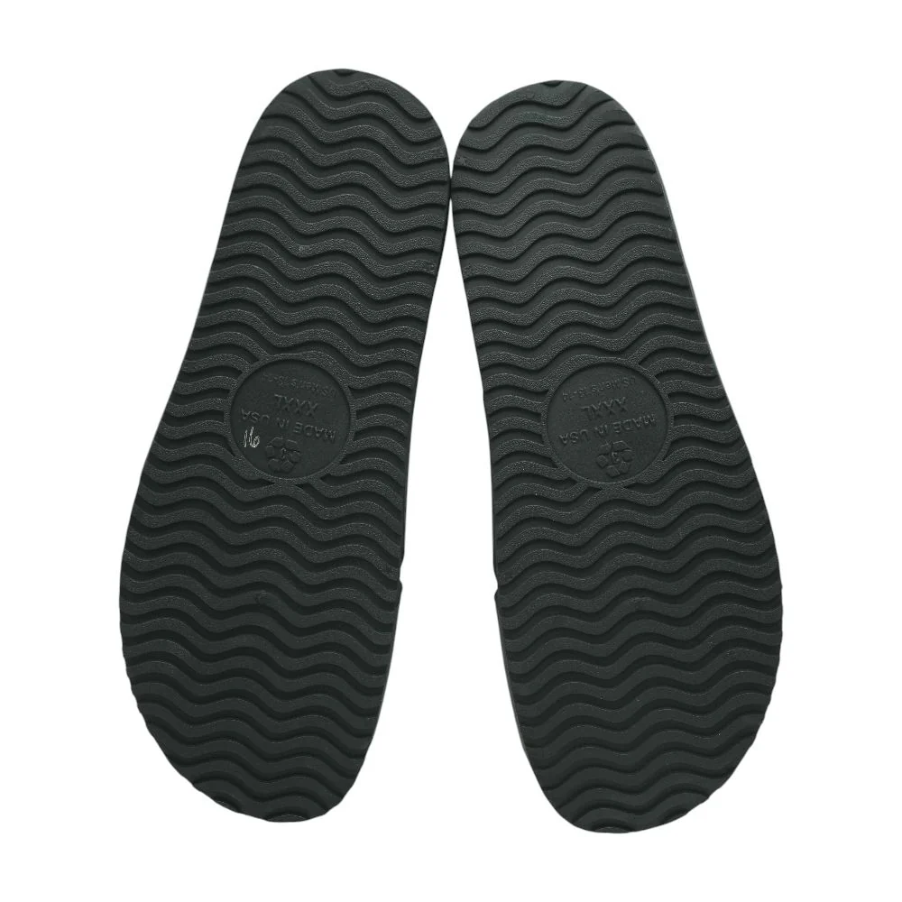 Black Casual Slide Sandals - Image 3