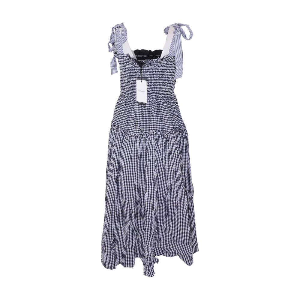 Black Check Active Midi Dress - Image 2