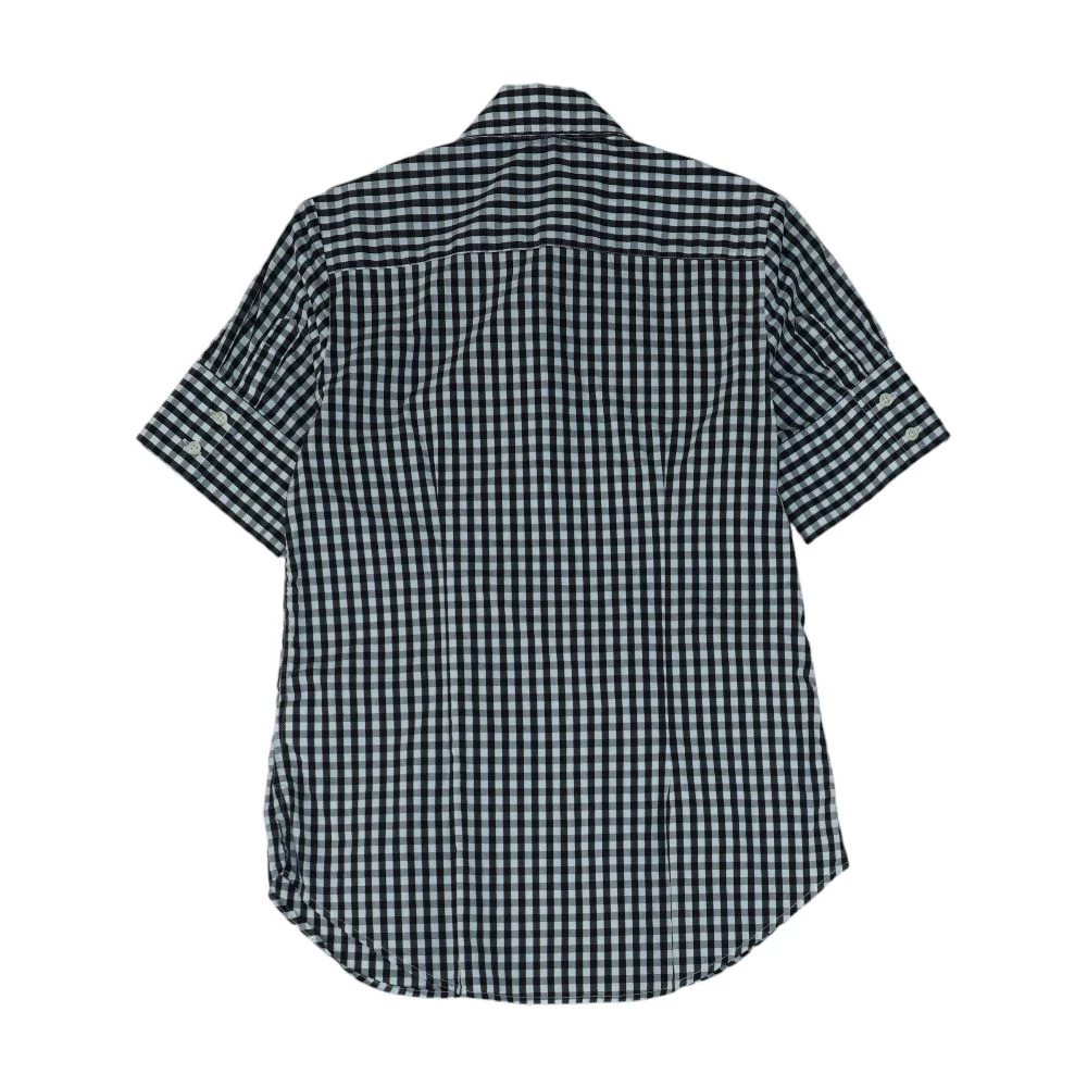 Black Check Button Down - Image 2