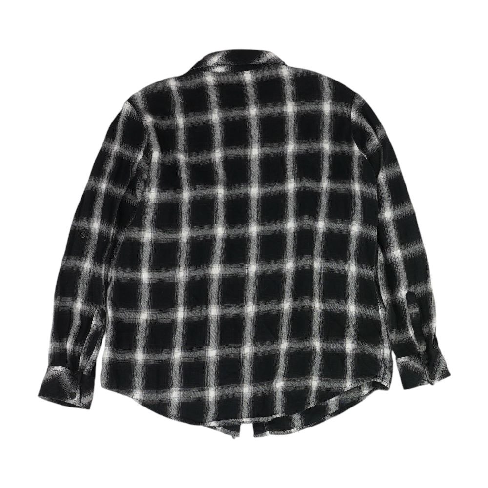 Black Check Button Down - Image 2