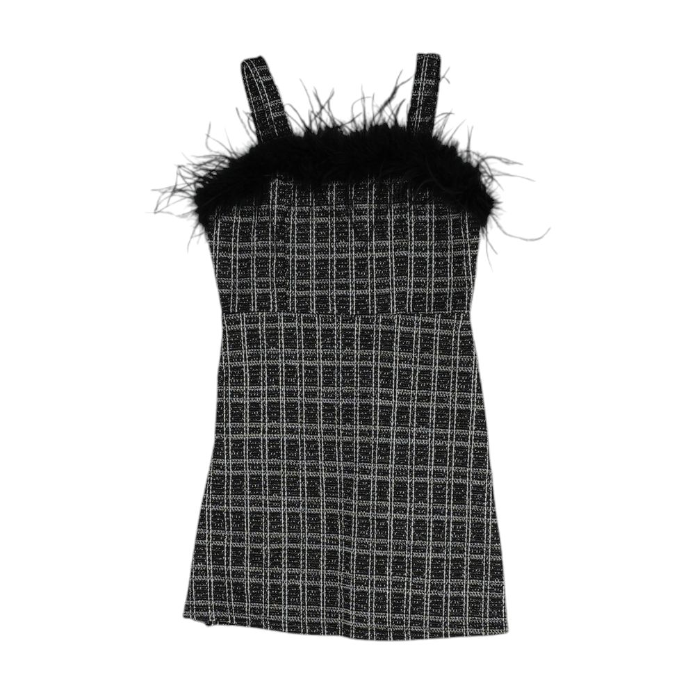Black Check Dress - Image 2