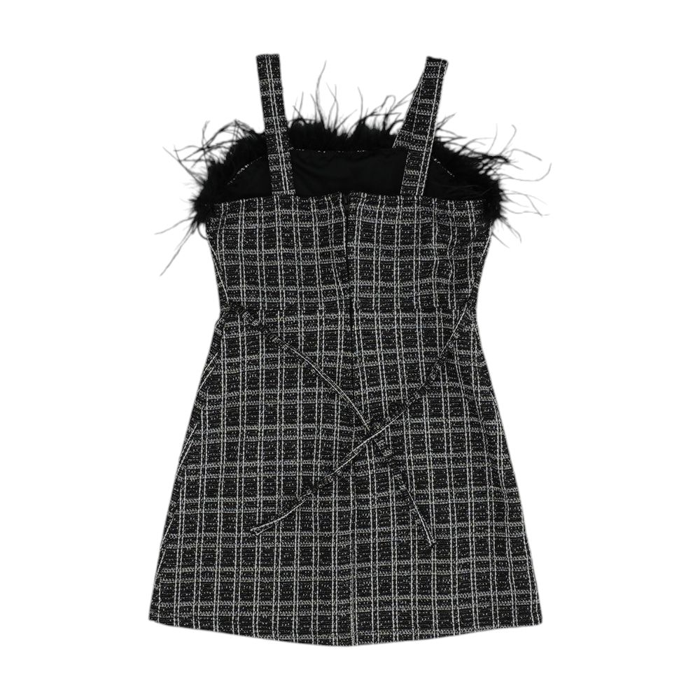 Black Check Dress - Image 3