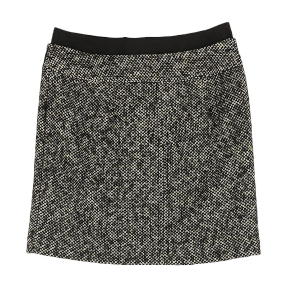 Black Check Mini Skirt - Image 2