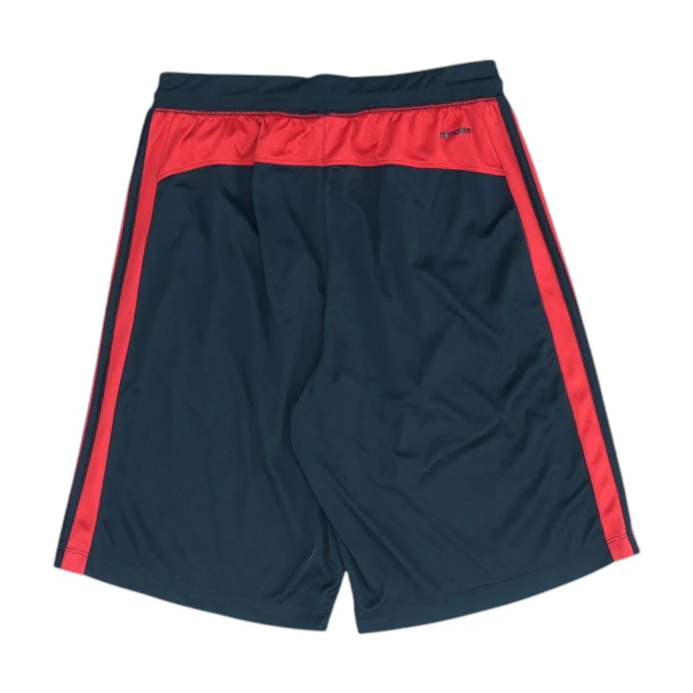 Black Color Block Active Shorts - Image 2