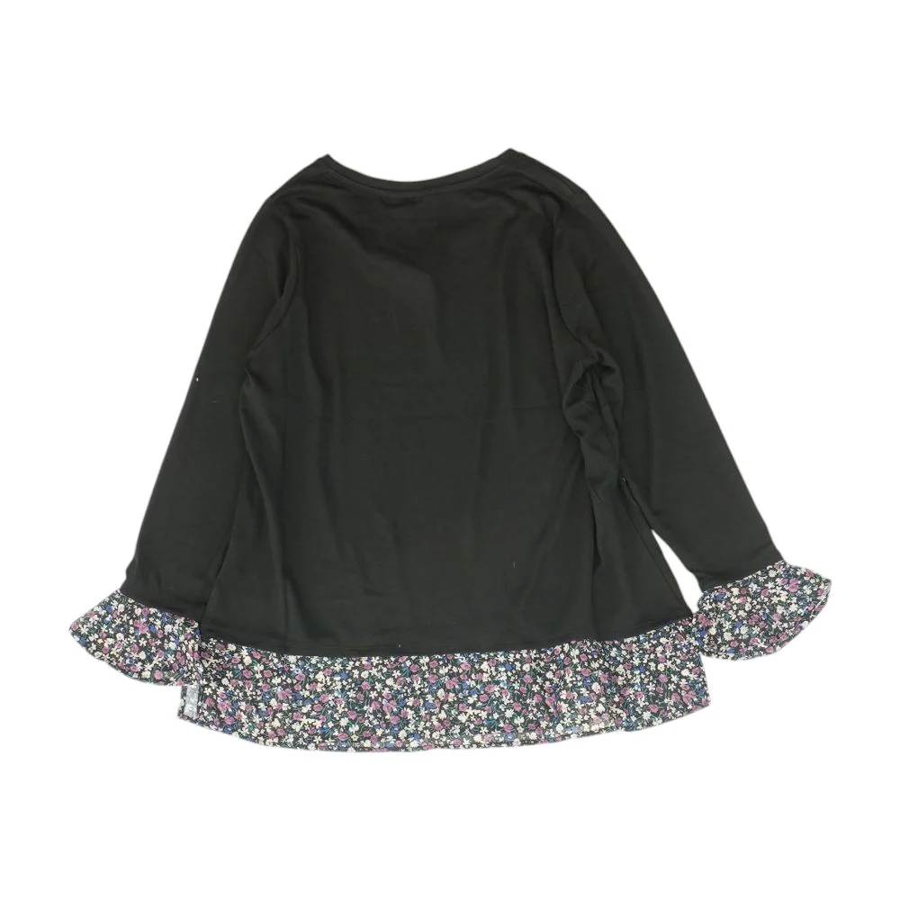 Black Crewneck Knit Top - Image 2