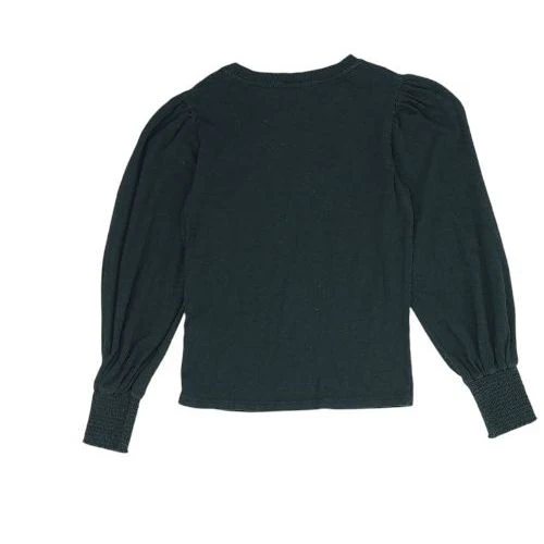 Black Crewneck Knit Top - Image 2