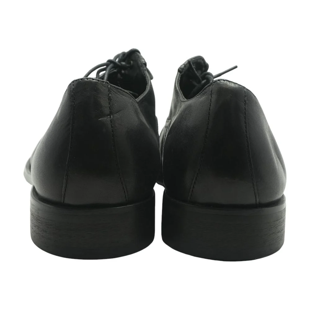 Black Derby/oxford Dress Shoes - Image 2