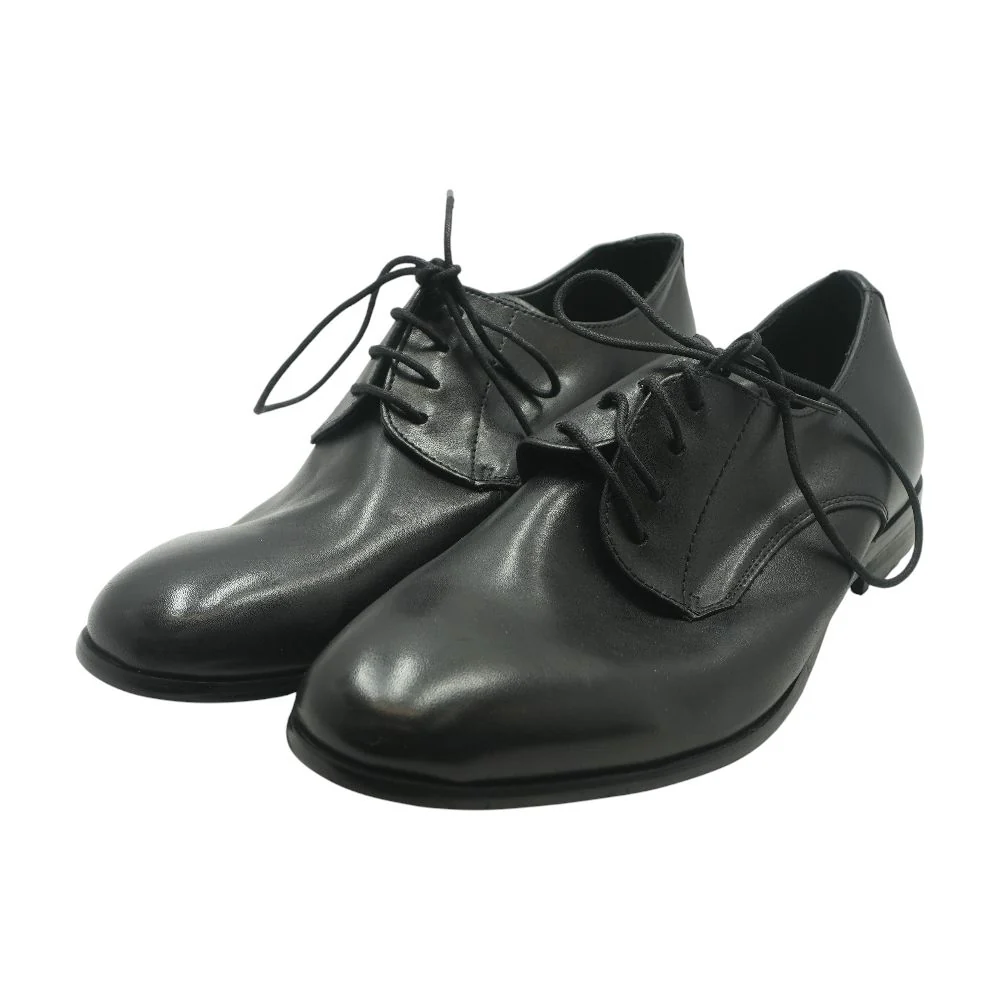 Black Derby/oxford Dress Shoes