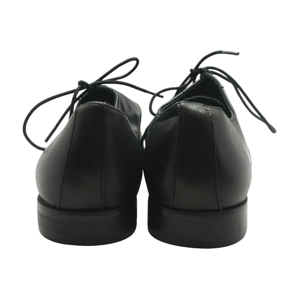 Black Derby/oxford Dress Shoes - Image 2