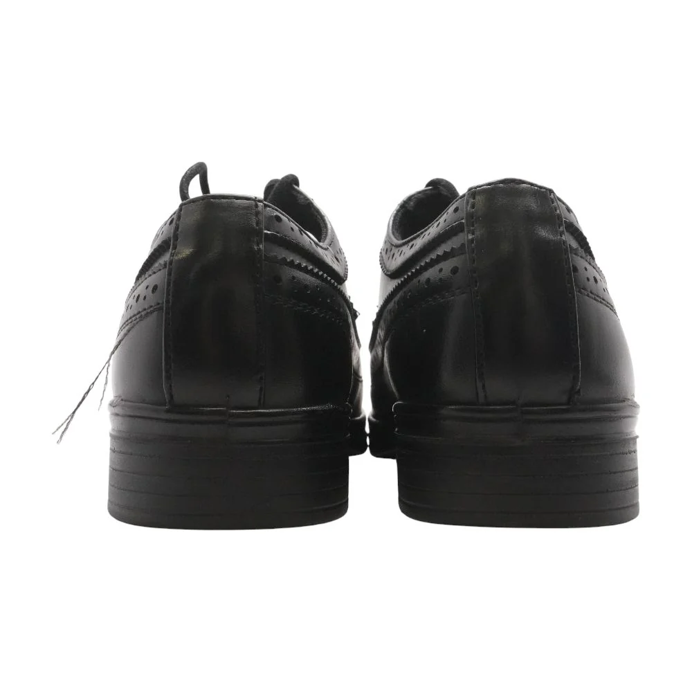 Black Derby/oxford Dress Shoes - Image 2