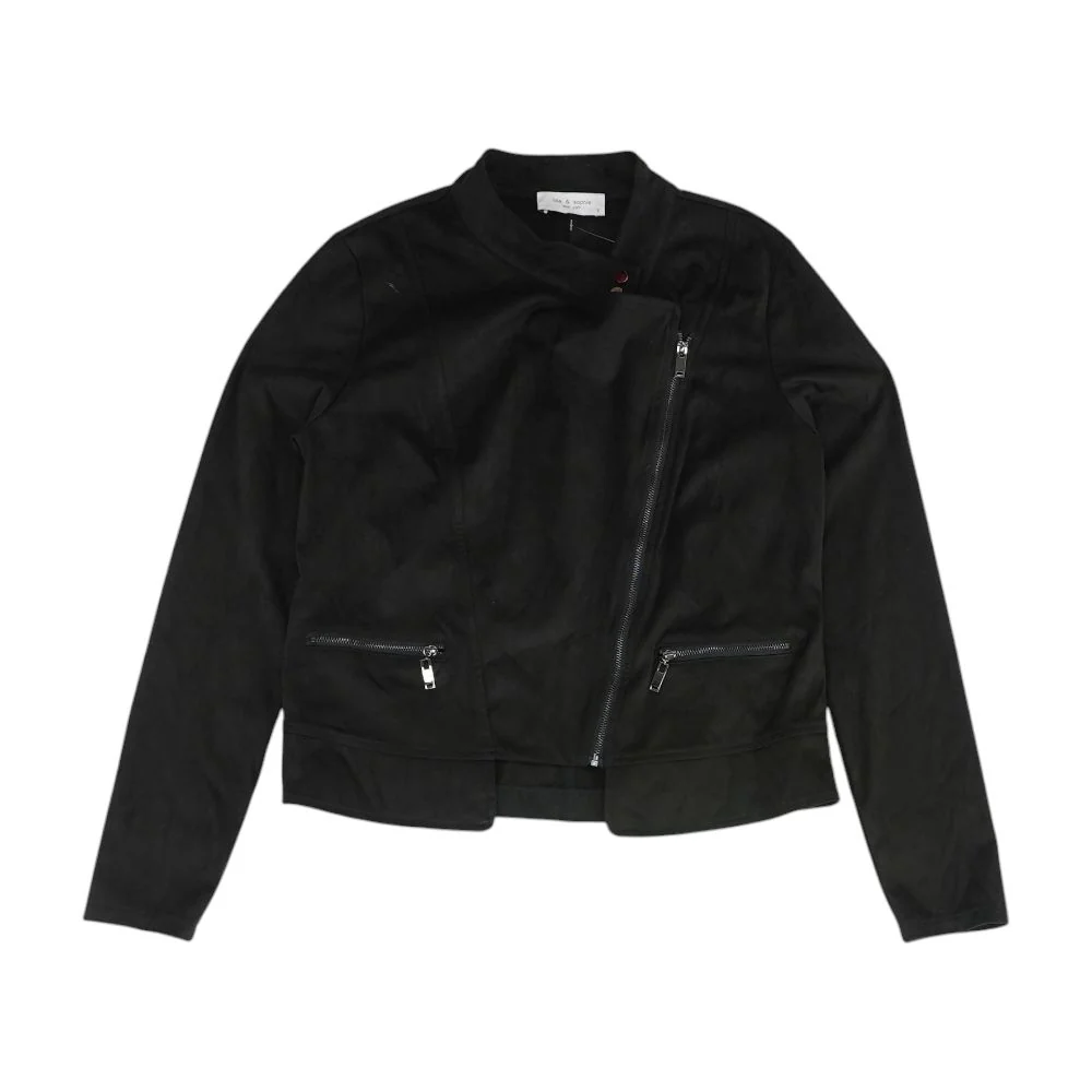 Black Faux Leather Jacket