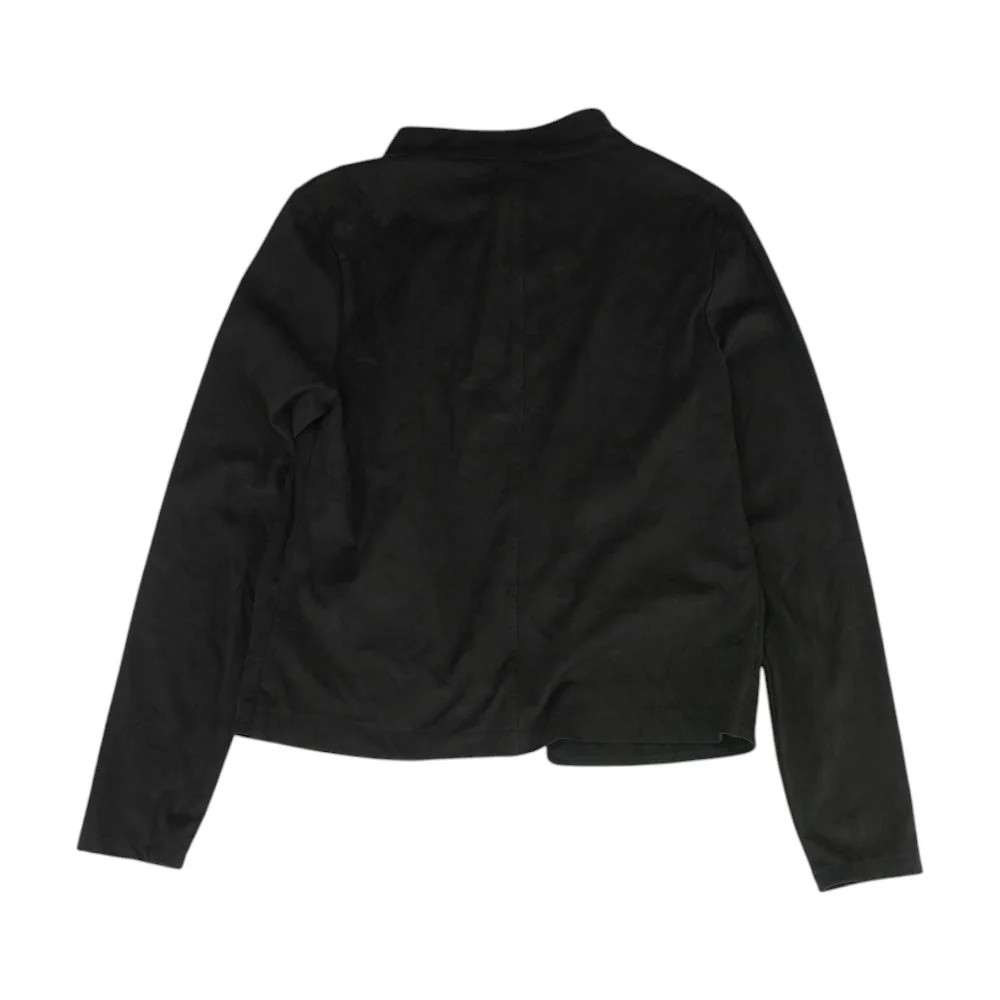 Black Faux Leather Jacket - Image 2