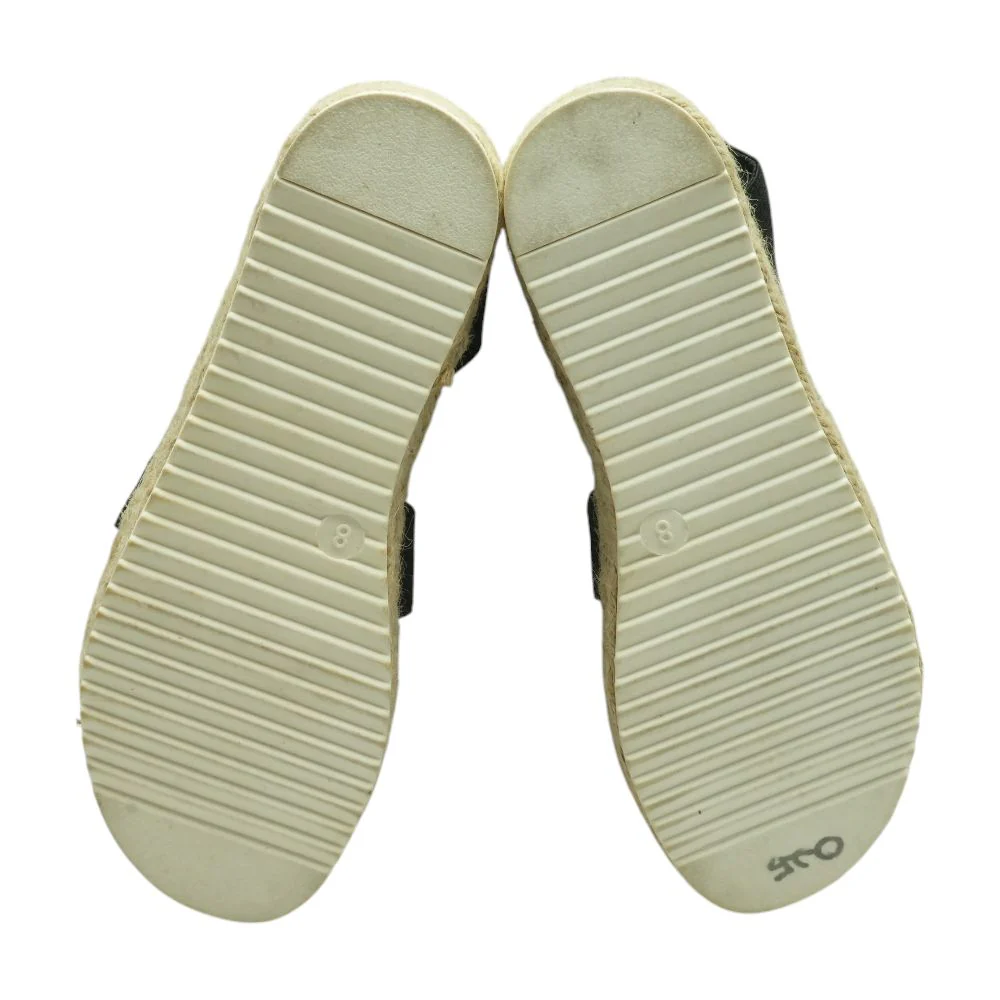 Black Flat Sandals - Image 3