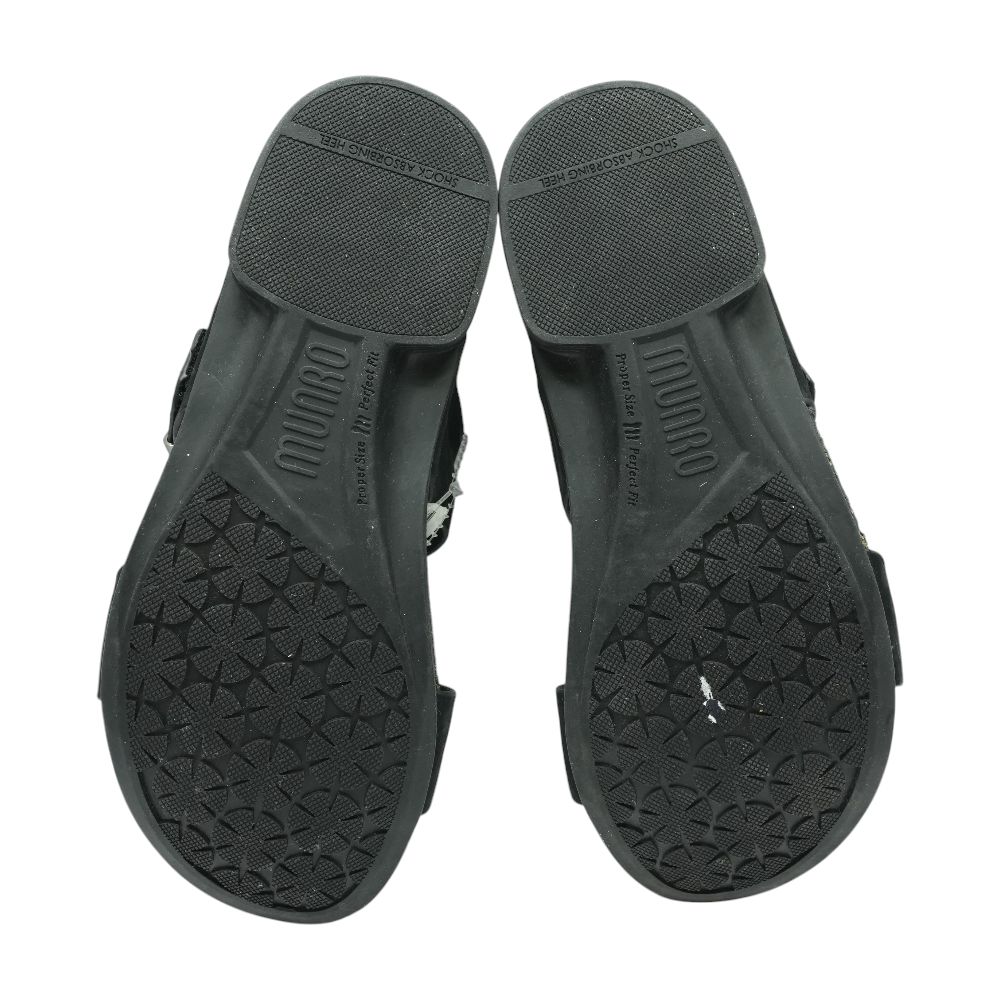 Black Flat Sandals - Image 3