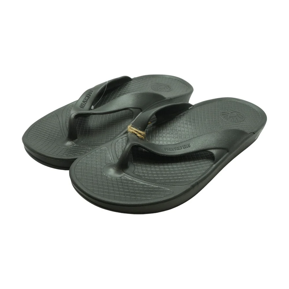 Black Flip Flop Sandals