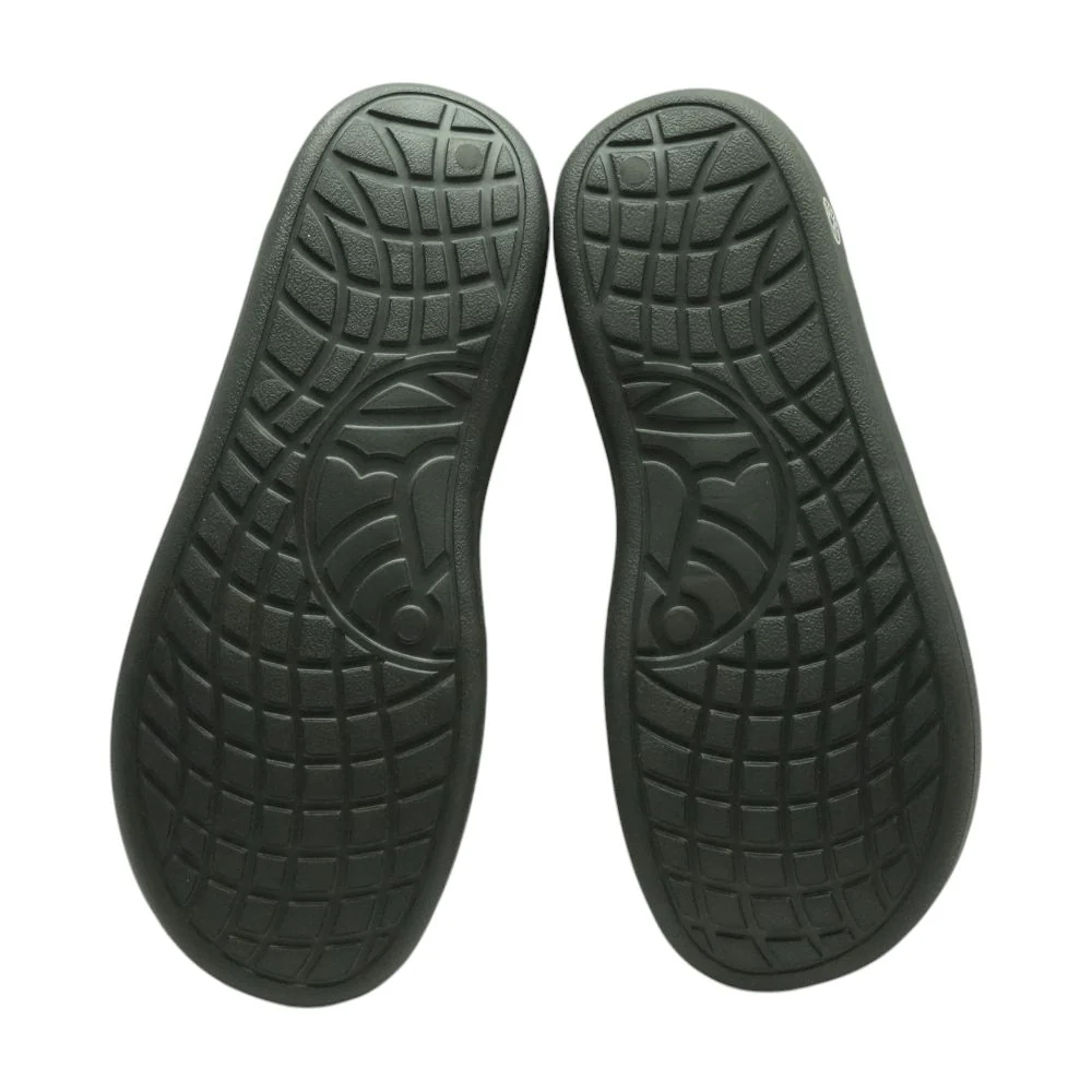 Black Flip Flop Sandals - Image 3
