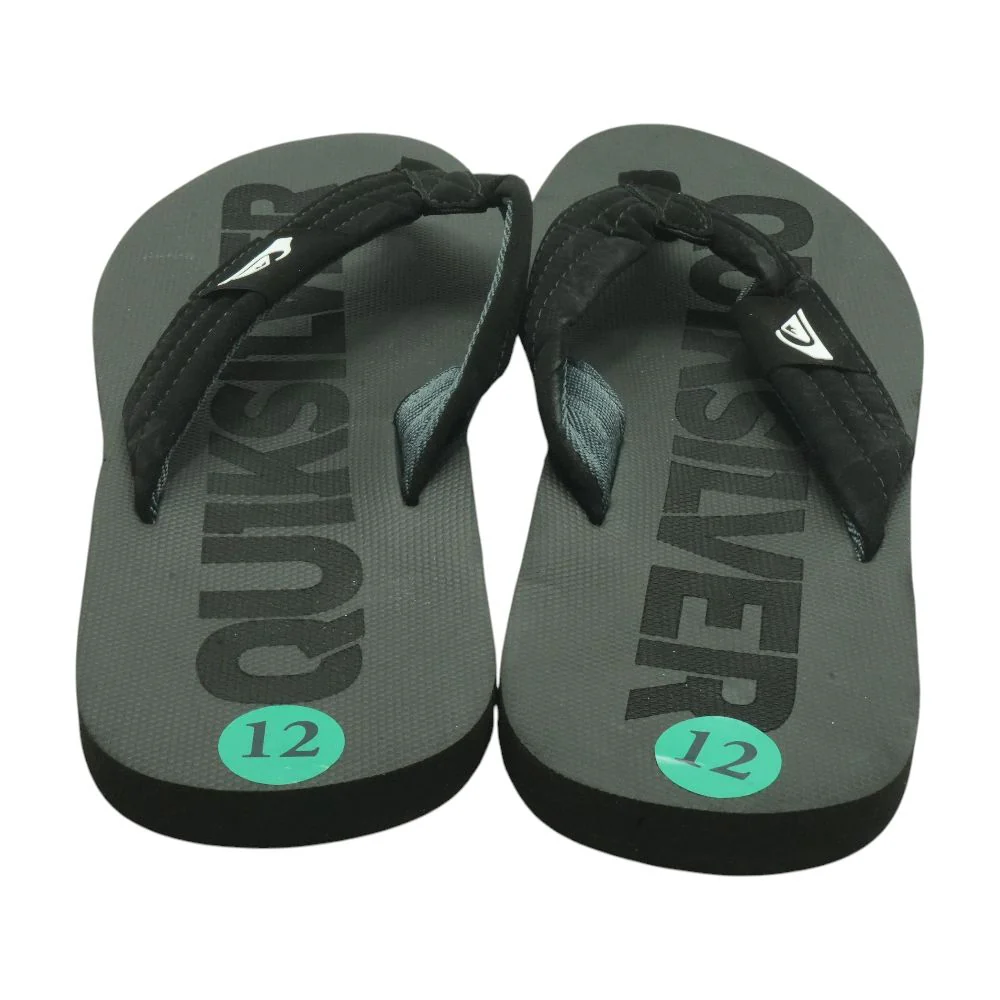 Black Flip Flop Sandals - Image 2