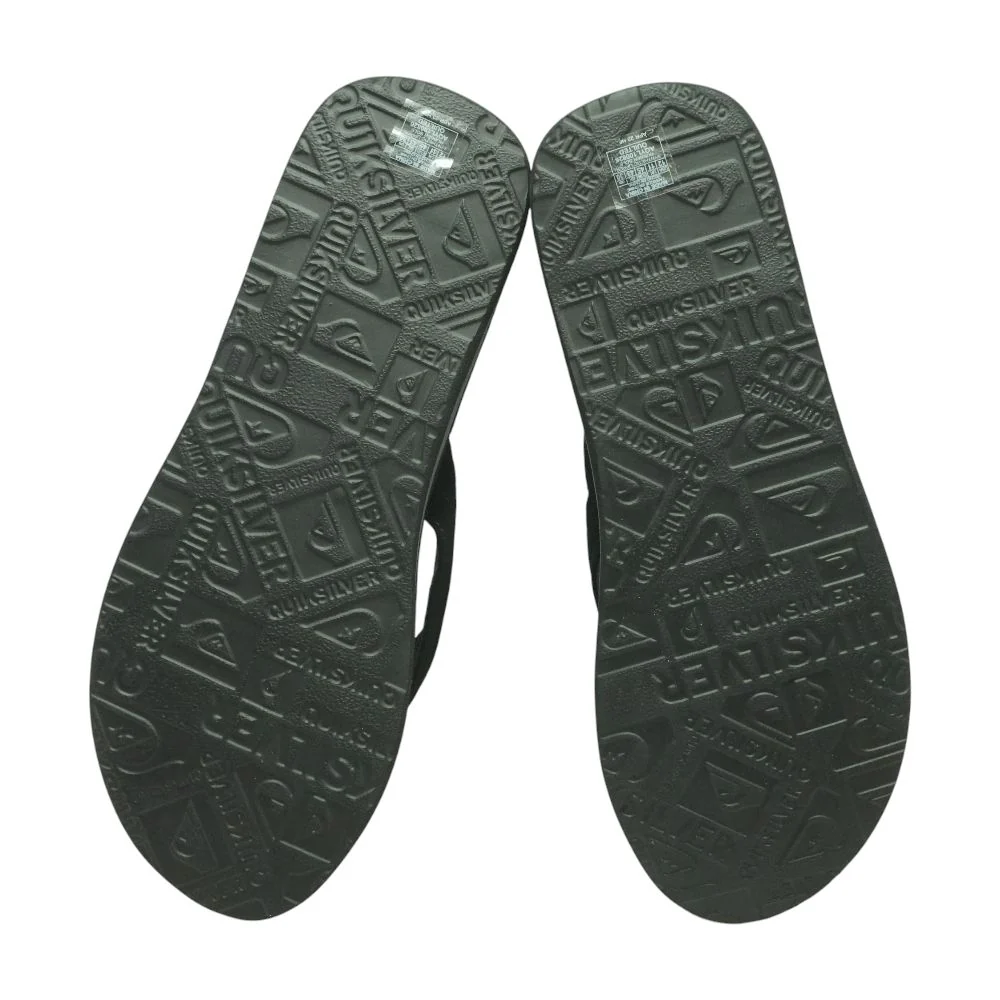 Black Flip Flop Sandals - Image 3