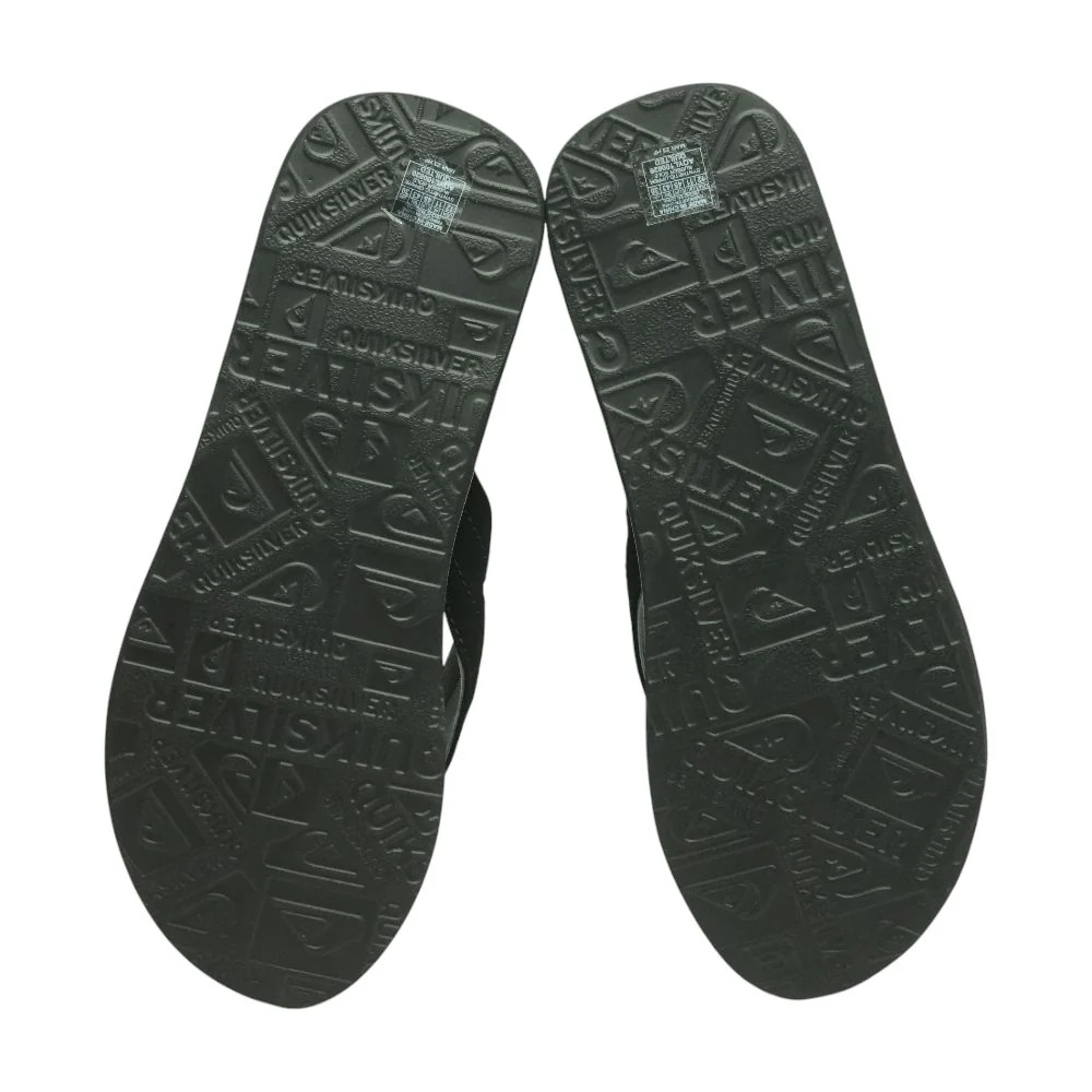 Black Flip Flop Sandals - Image 3