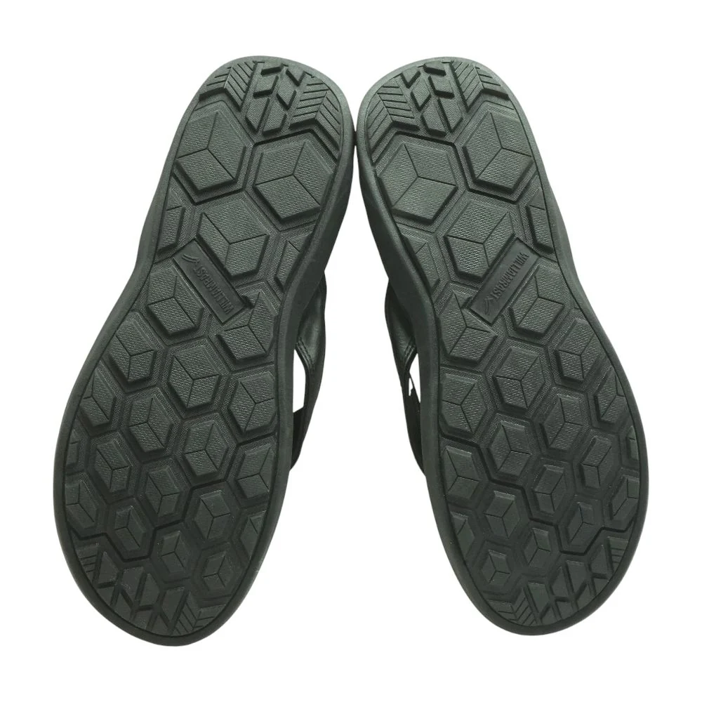 Black Flip Flop Sandals - Image 3