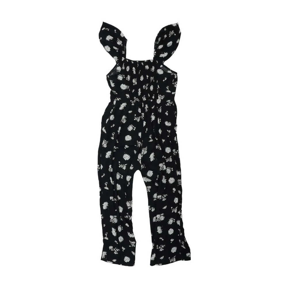 Black Floral Jumpsuit - Image 2