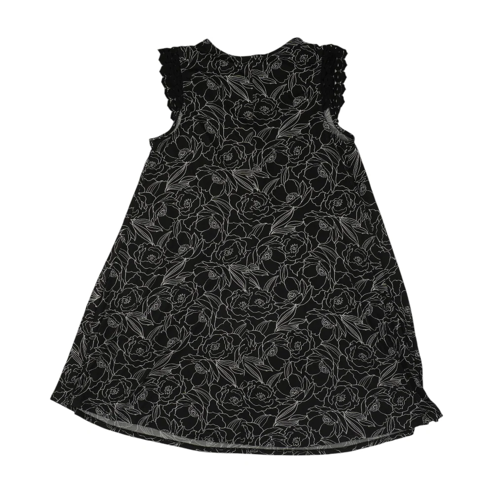 Black Floral Nightgown - Image 2