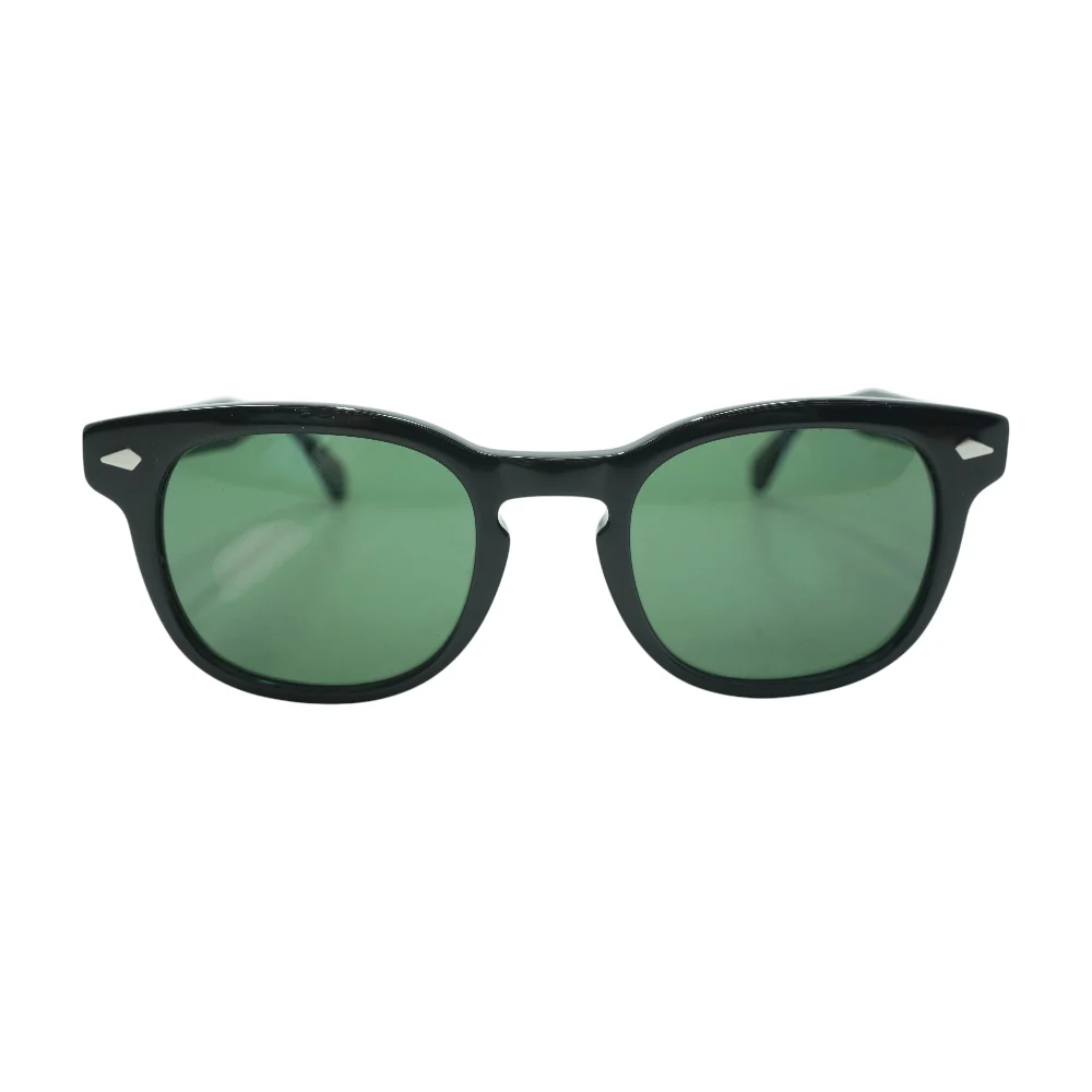 Black Gelt Round Sunglasses - Image 2