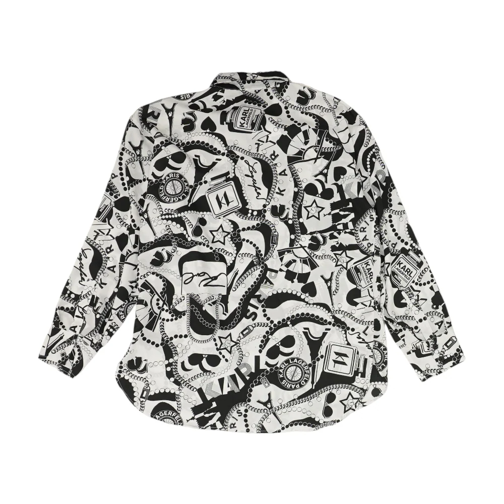 Black Graphic Button Down - Image 2