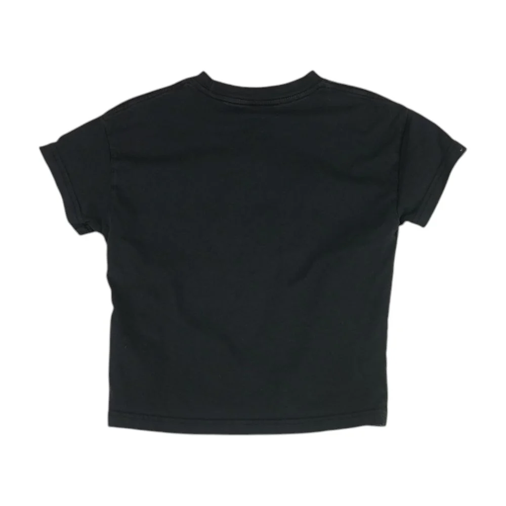 Black Graphic Crewneck T-Shirt - Image 2