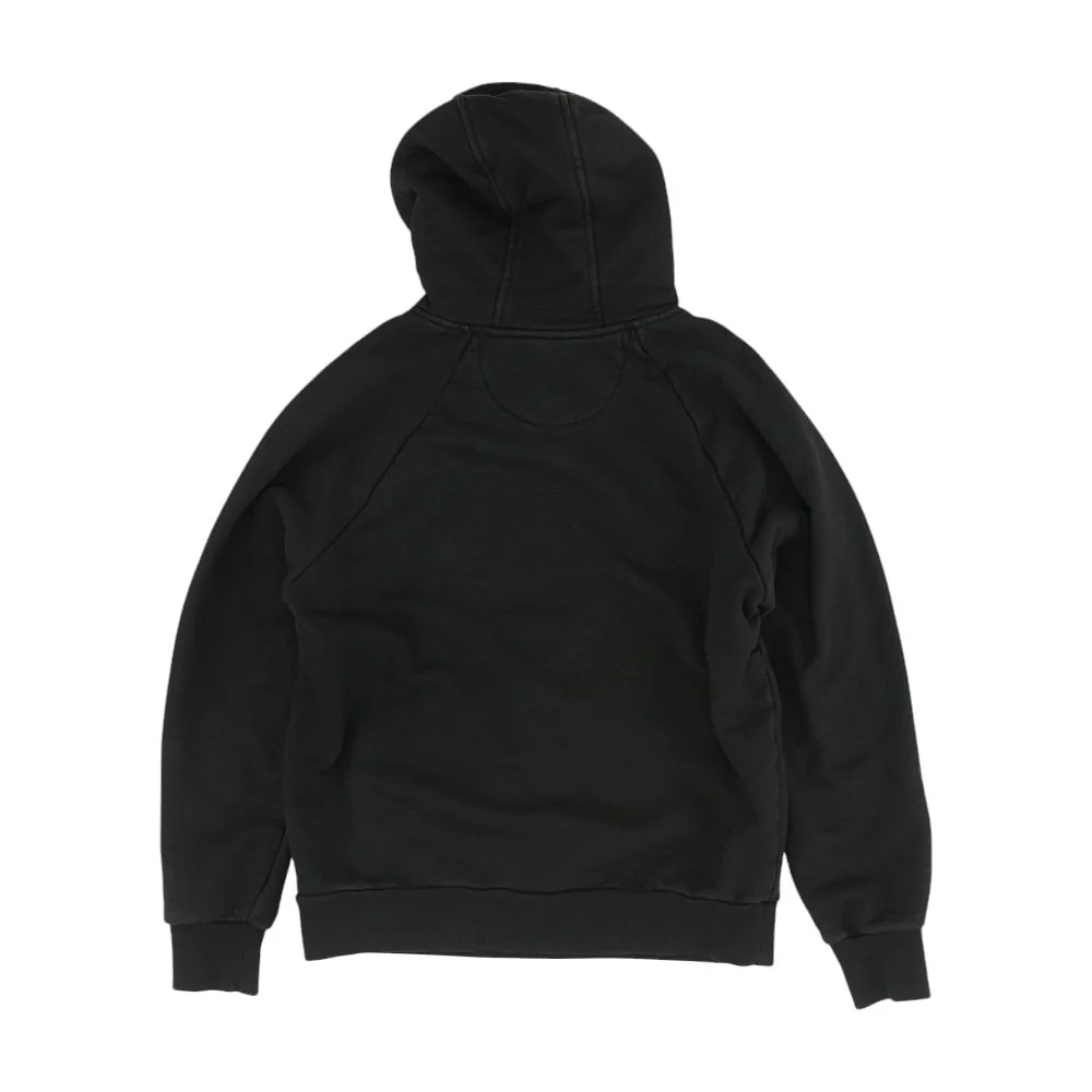 Black Graphic Hoodie Pullover - Image 2