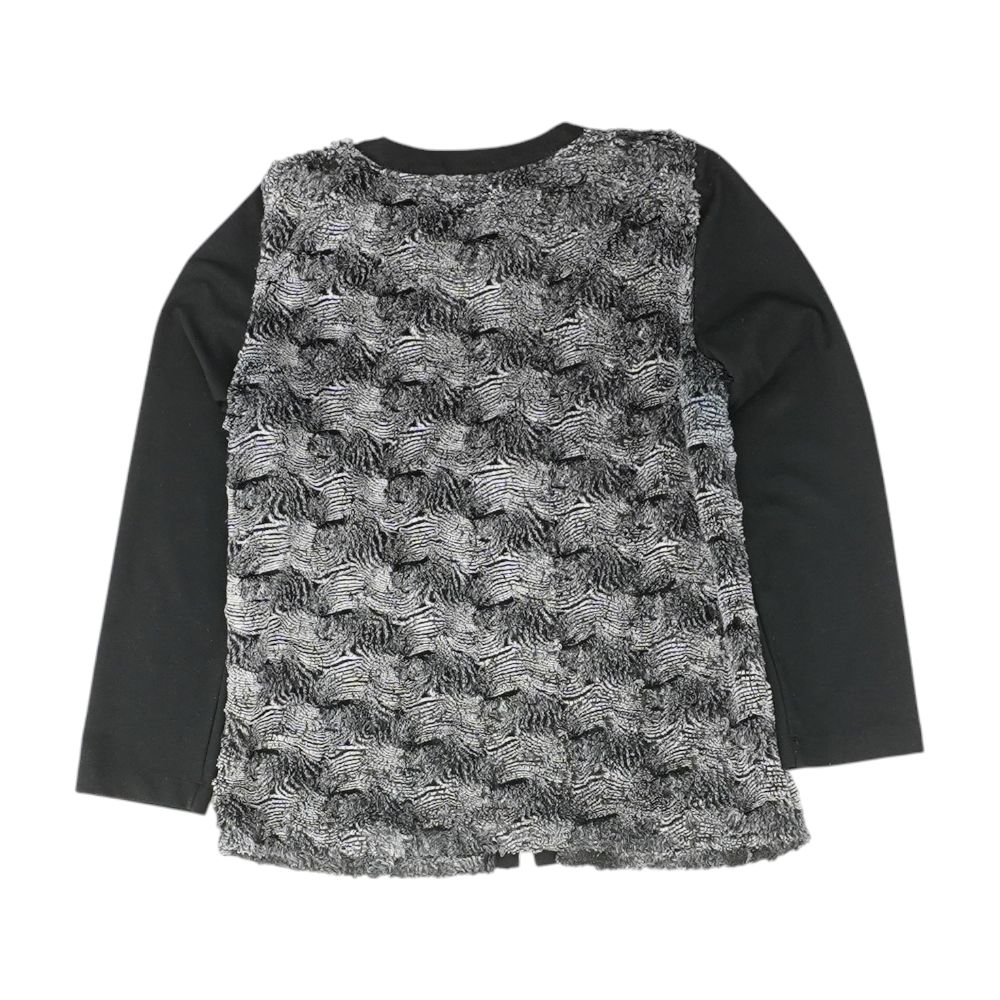 Black Graphic Lightweight Jacket - Image 2