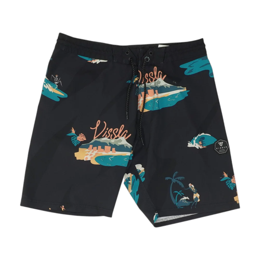 Black Print Swim Bottom - Image 2