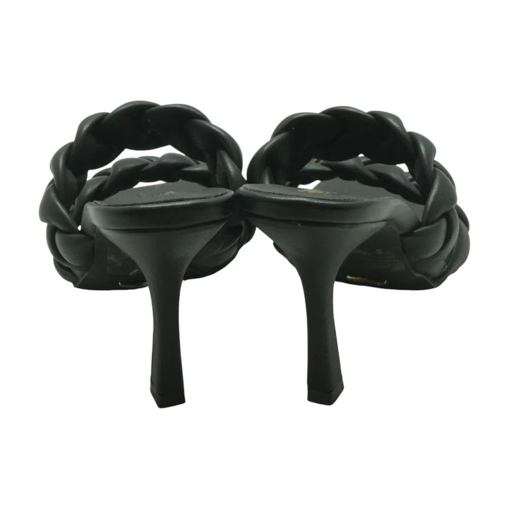 Black Heeled Sandals - Image 2