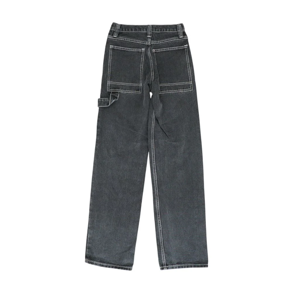 Black High Rise Jeans - Image 2