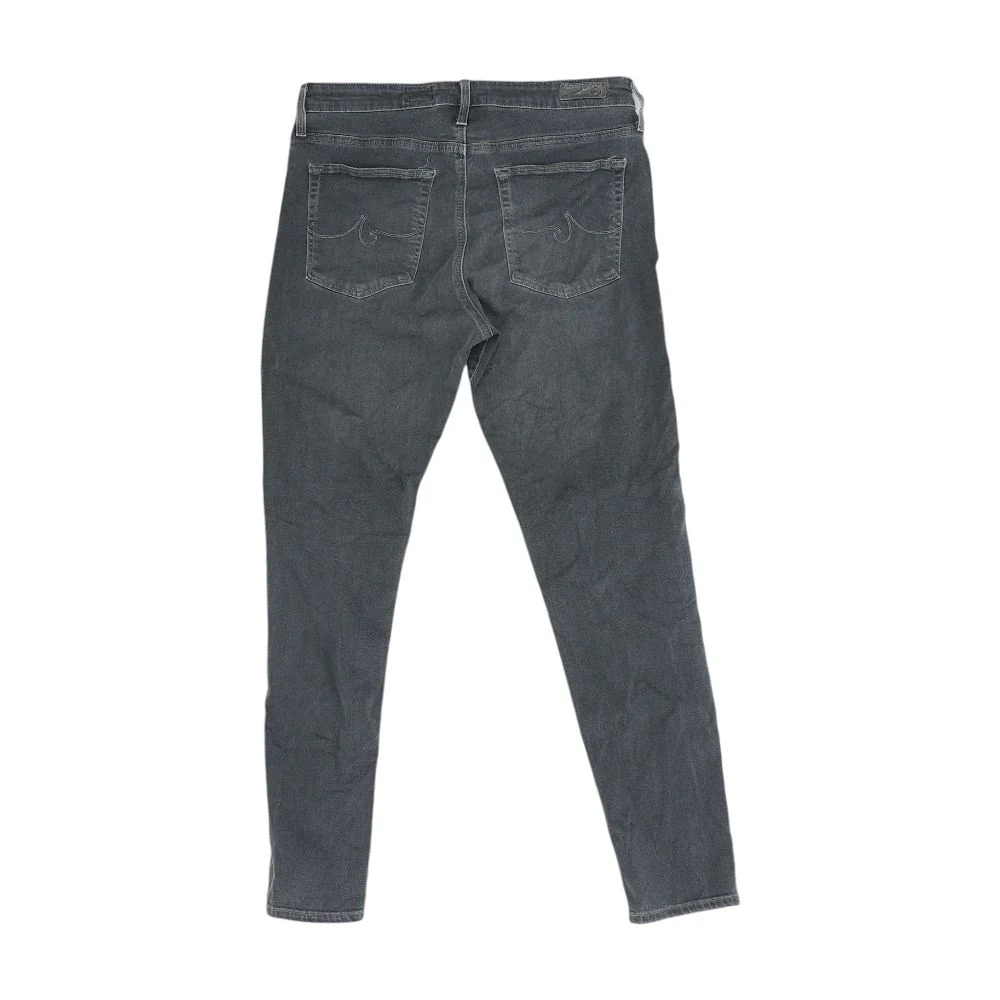 Black High Rise Skinny Leg Jeans - Image 2