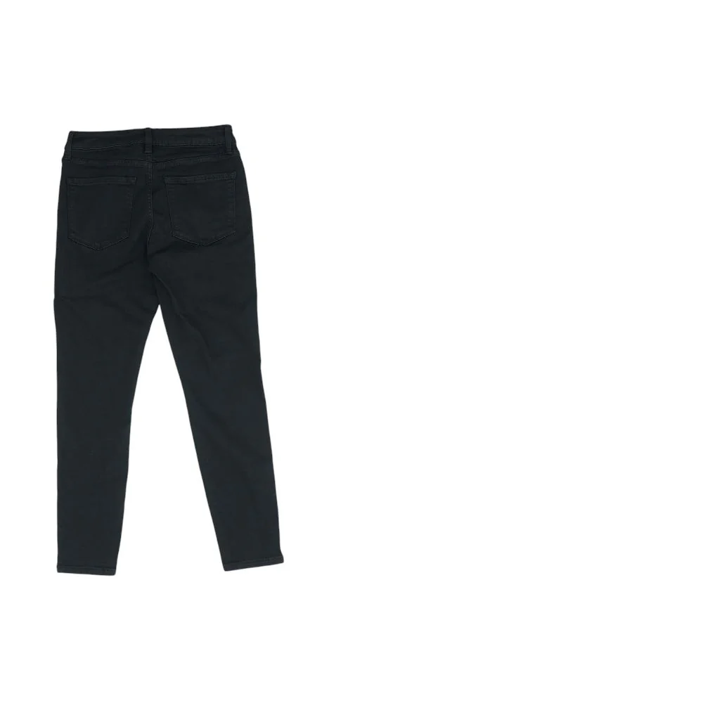 Black High Rise Skinny Leg Jeans - Image 2